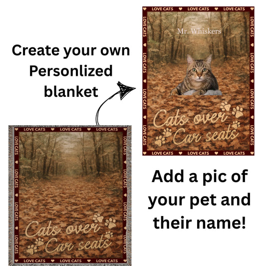 Cats Over Car Seats  (Customizable Version)