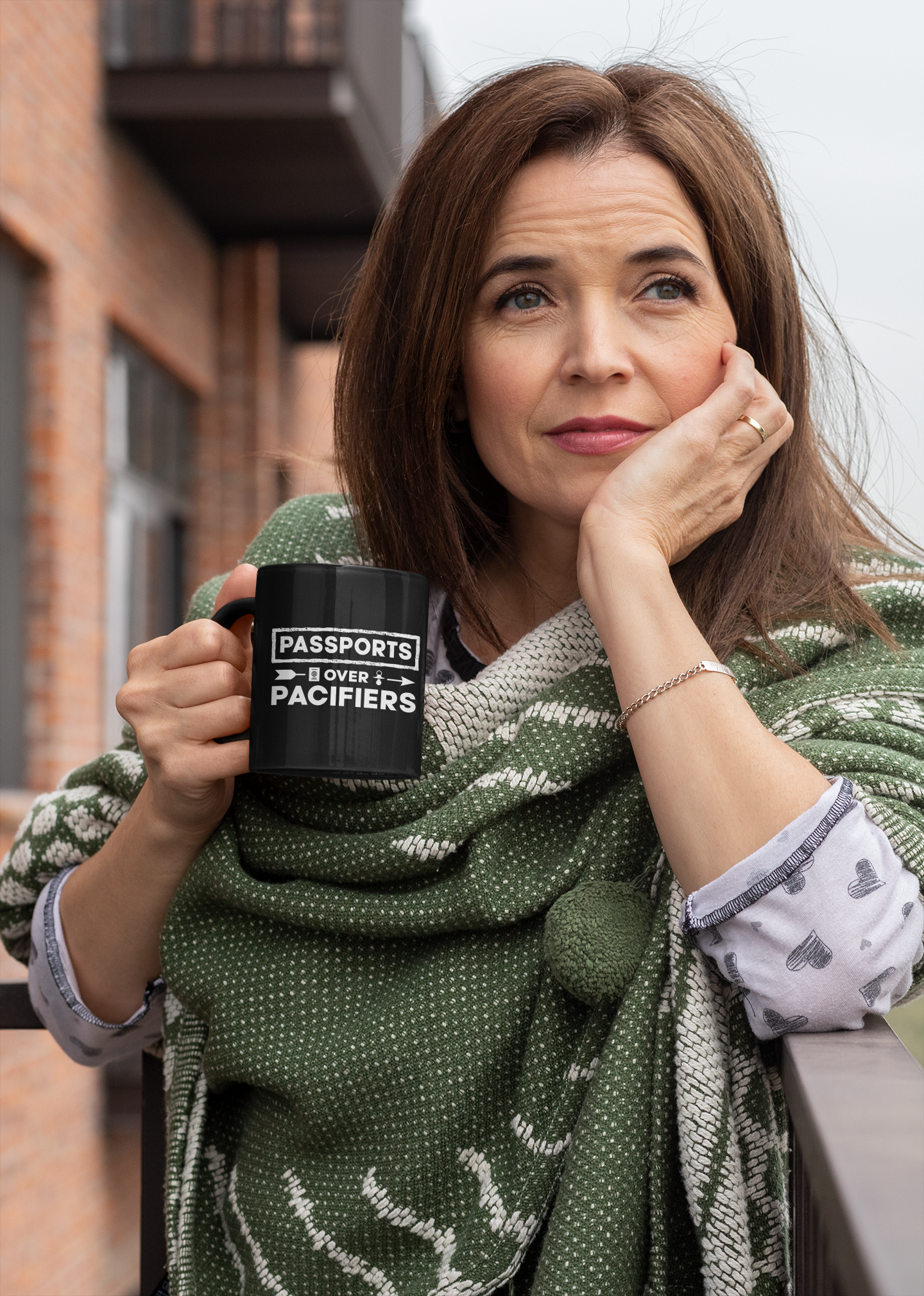 Passports over Pacifiers Mug